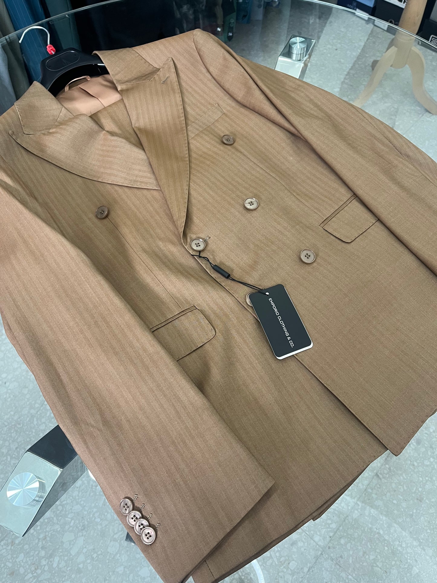 abito elegante doppio petto