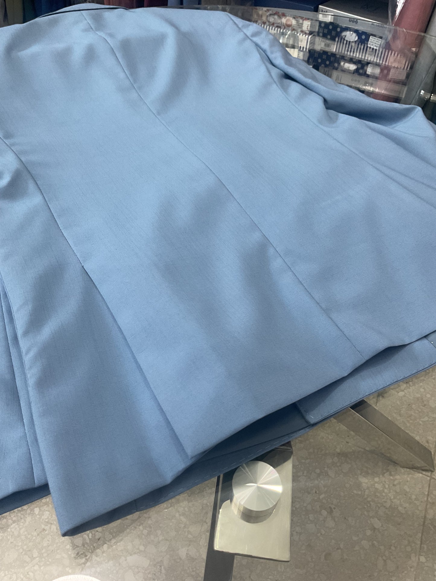 abito emporio, doppiopetto, colore azzurro