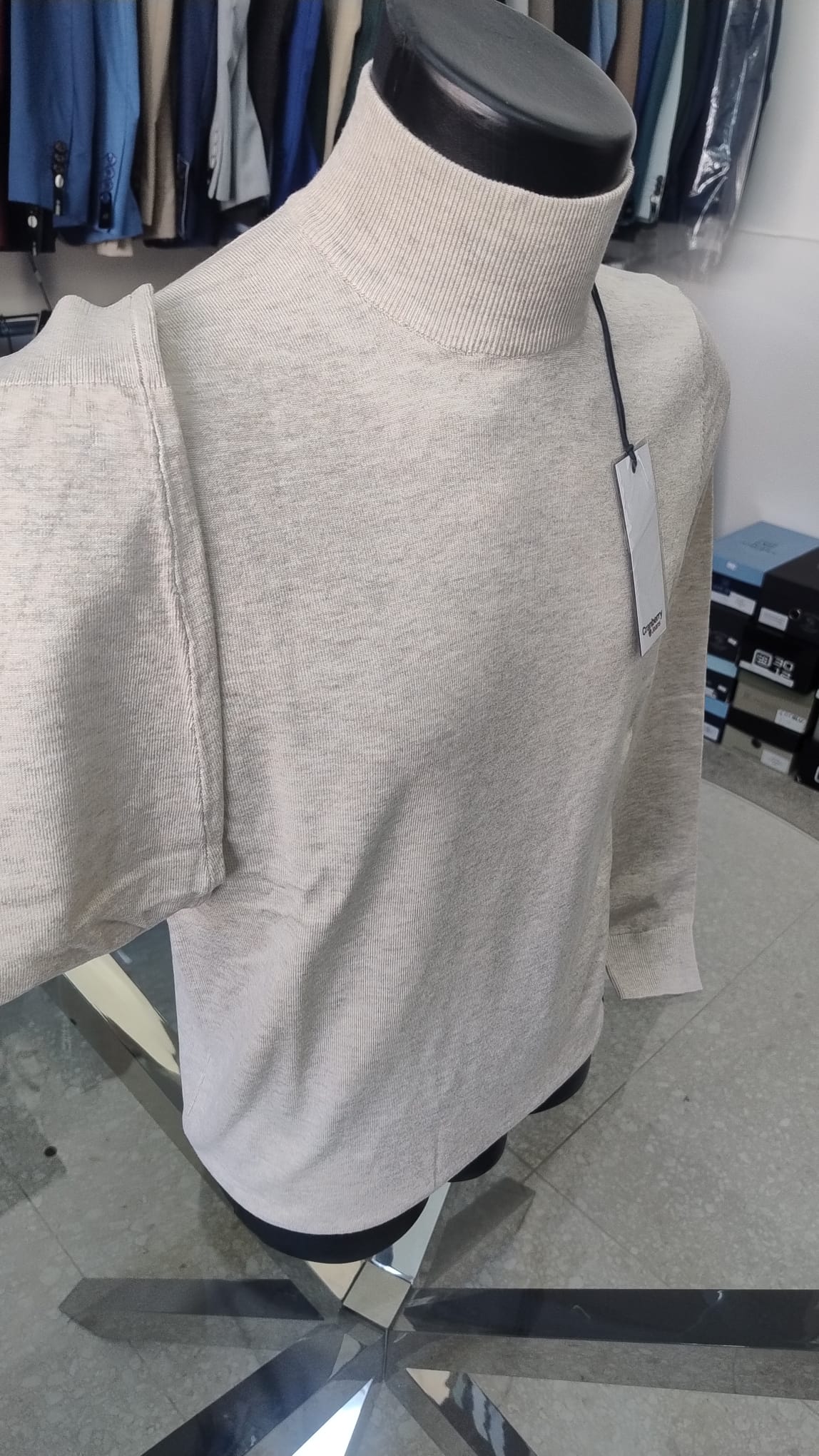Lupetto Uomo in Maglia a Collo Alto – Casual & Elegante