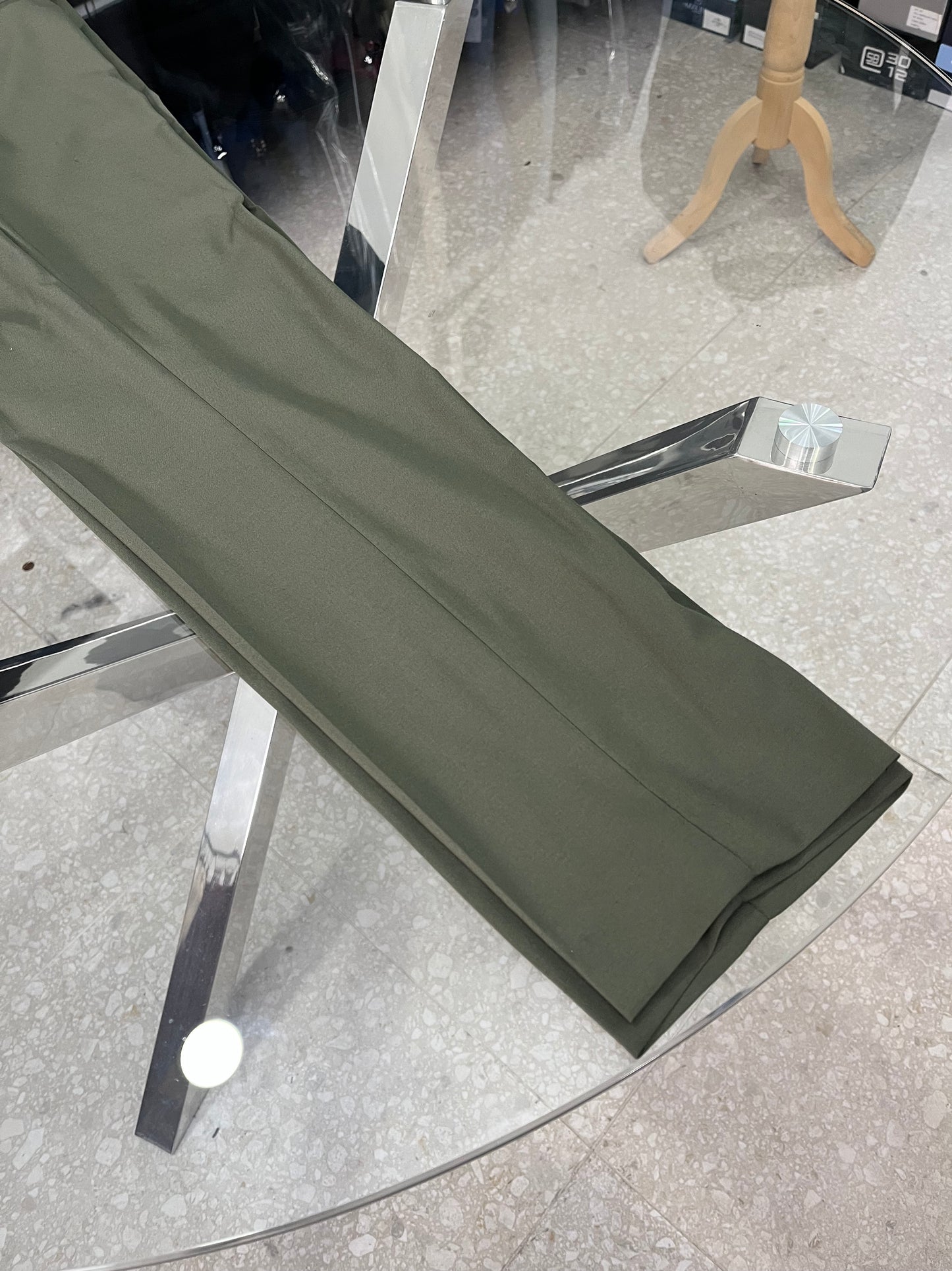 vestito doppio petto verde