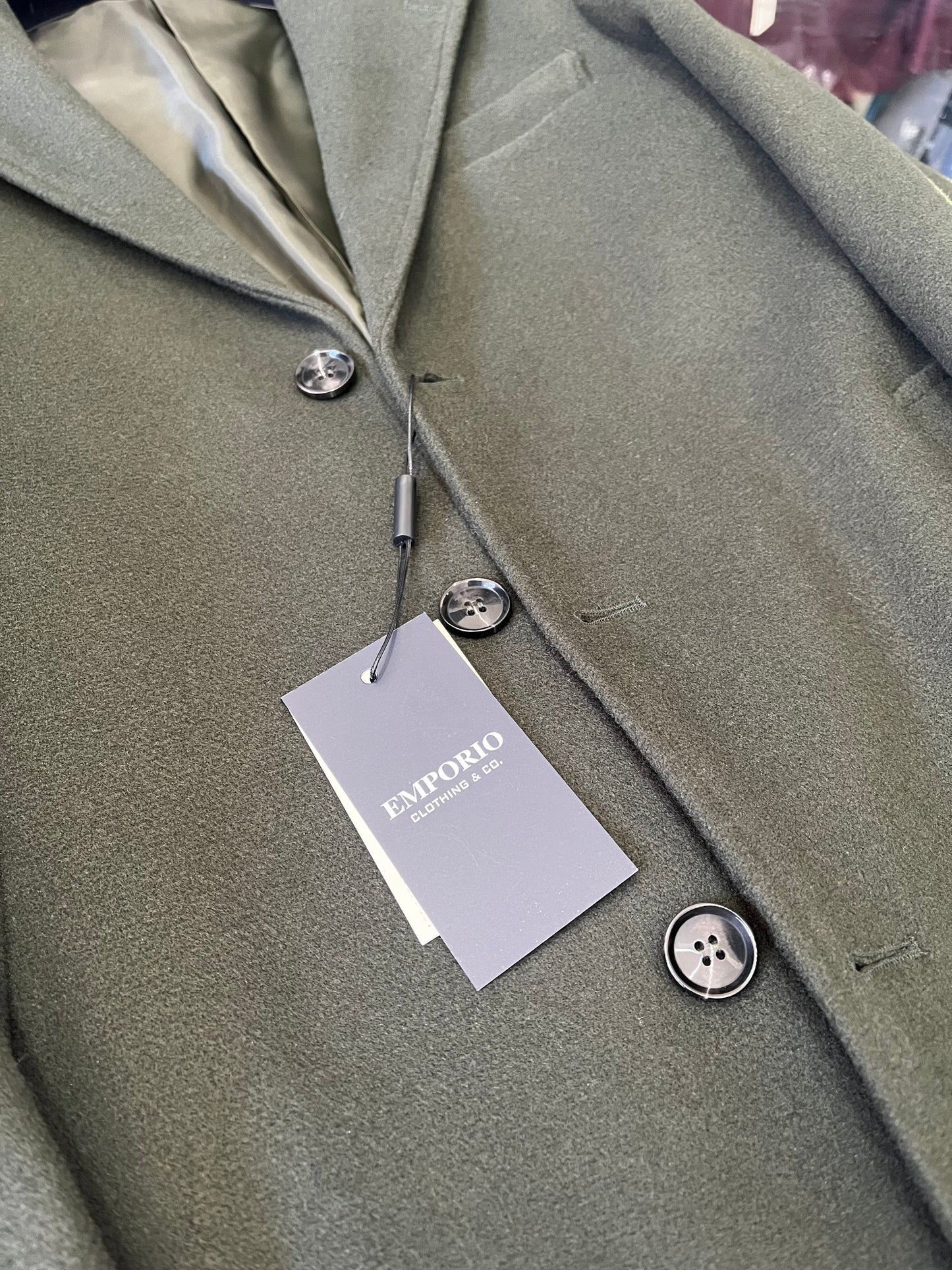 cappotto mono petto