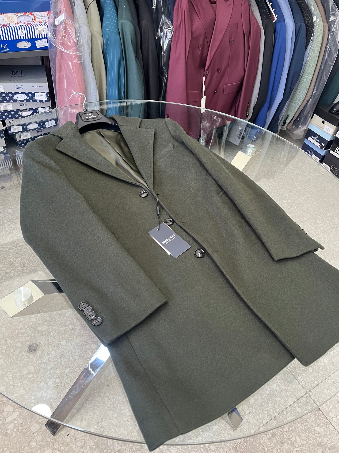 cappotto mono petto
