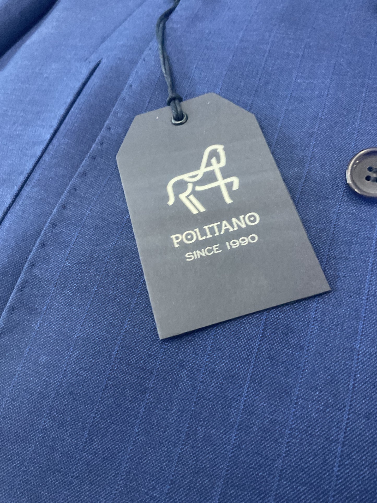 abito Politano 1990, doppio petto gessato