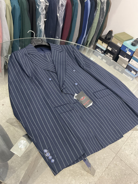 Abito doppiopetto, gessato