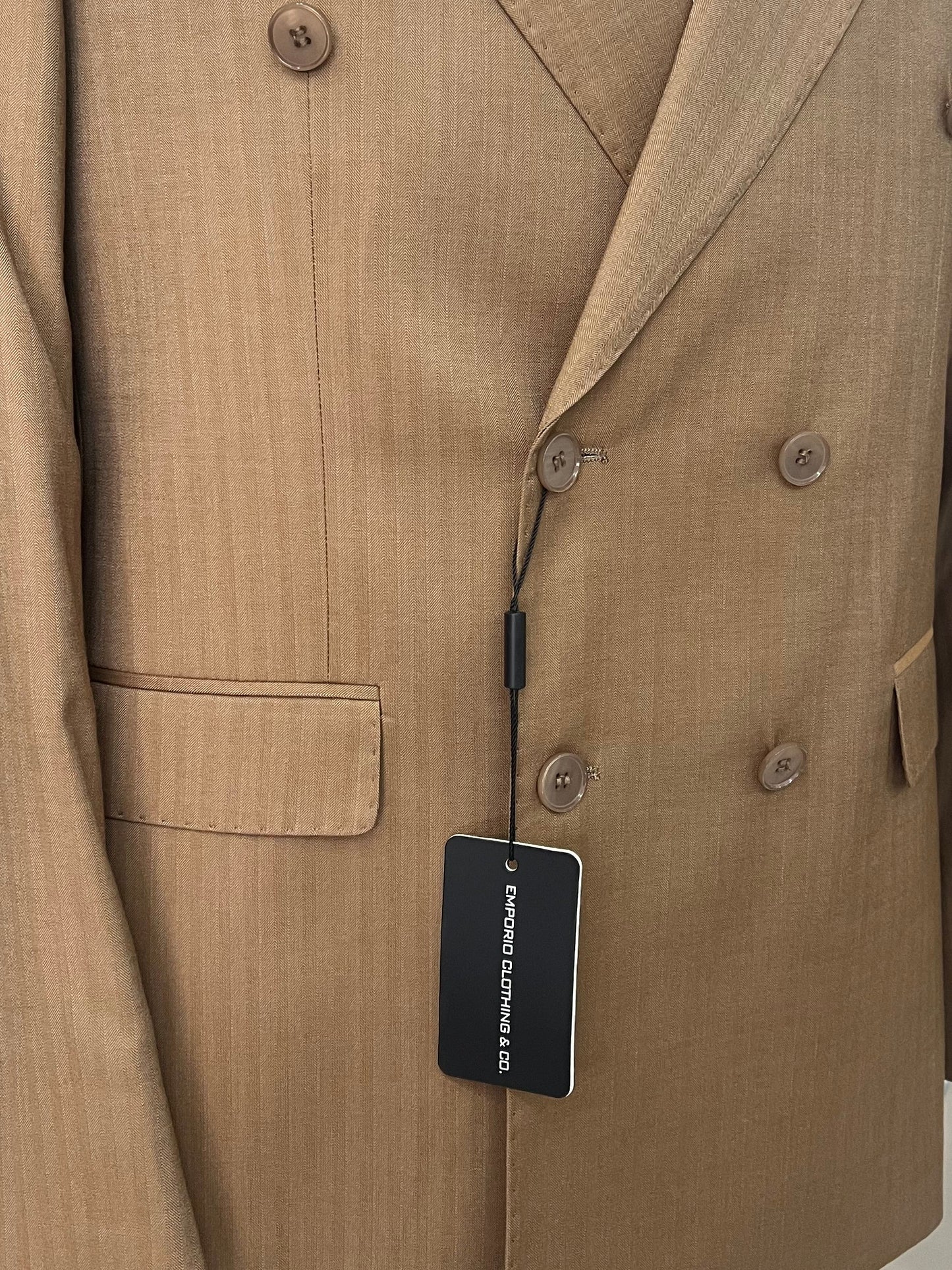 abito elegante doppio petto