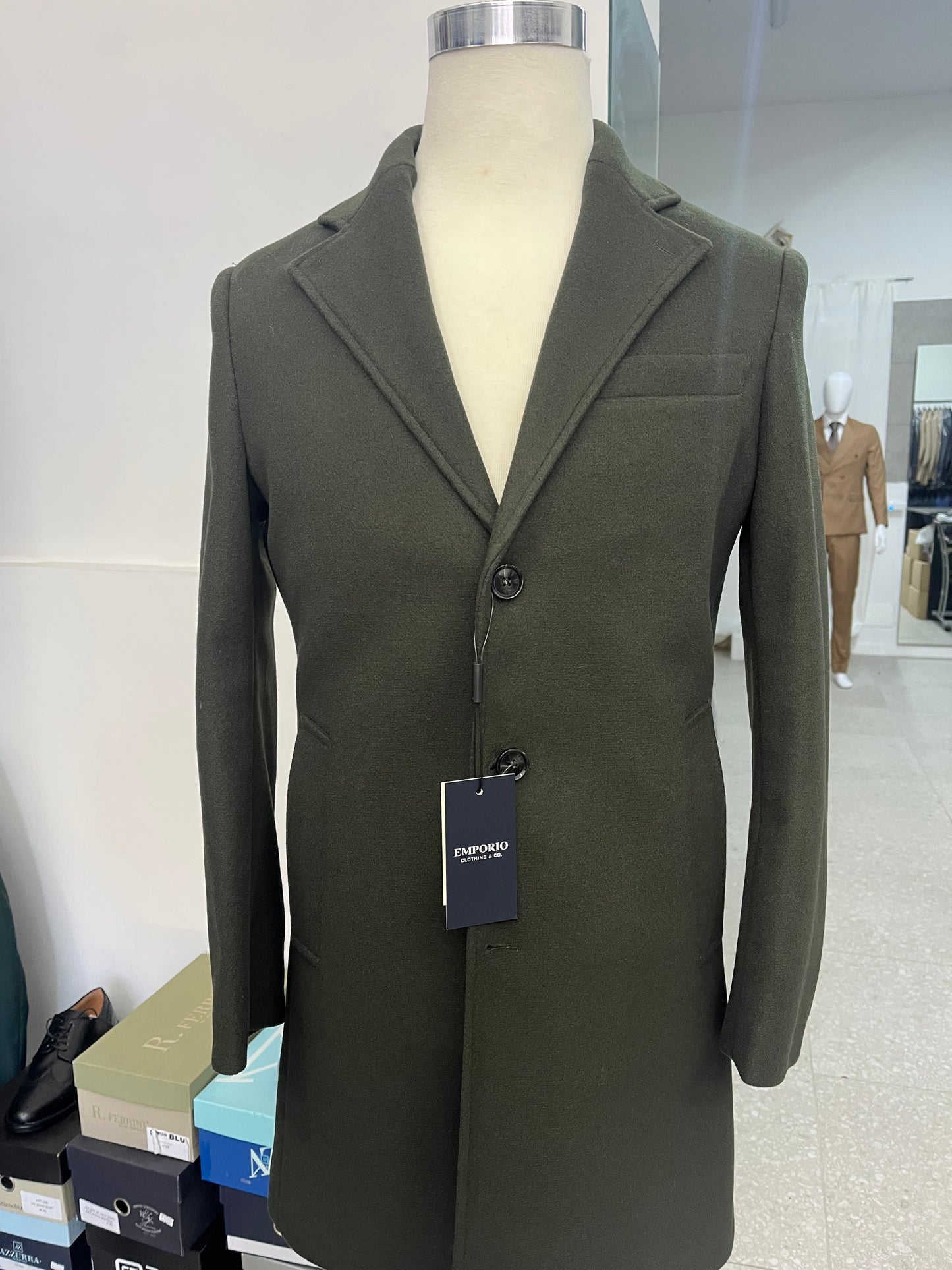 cappotto mono petto