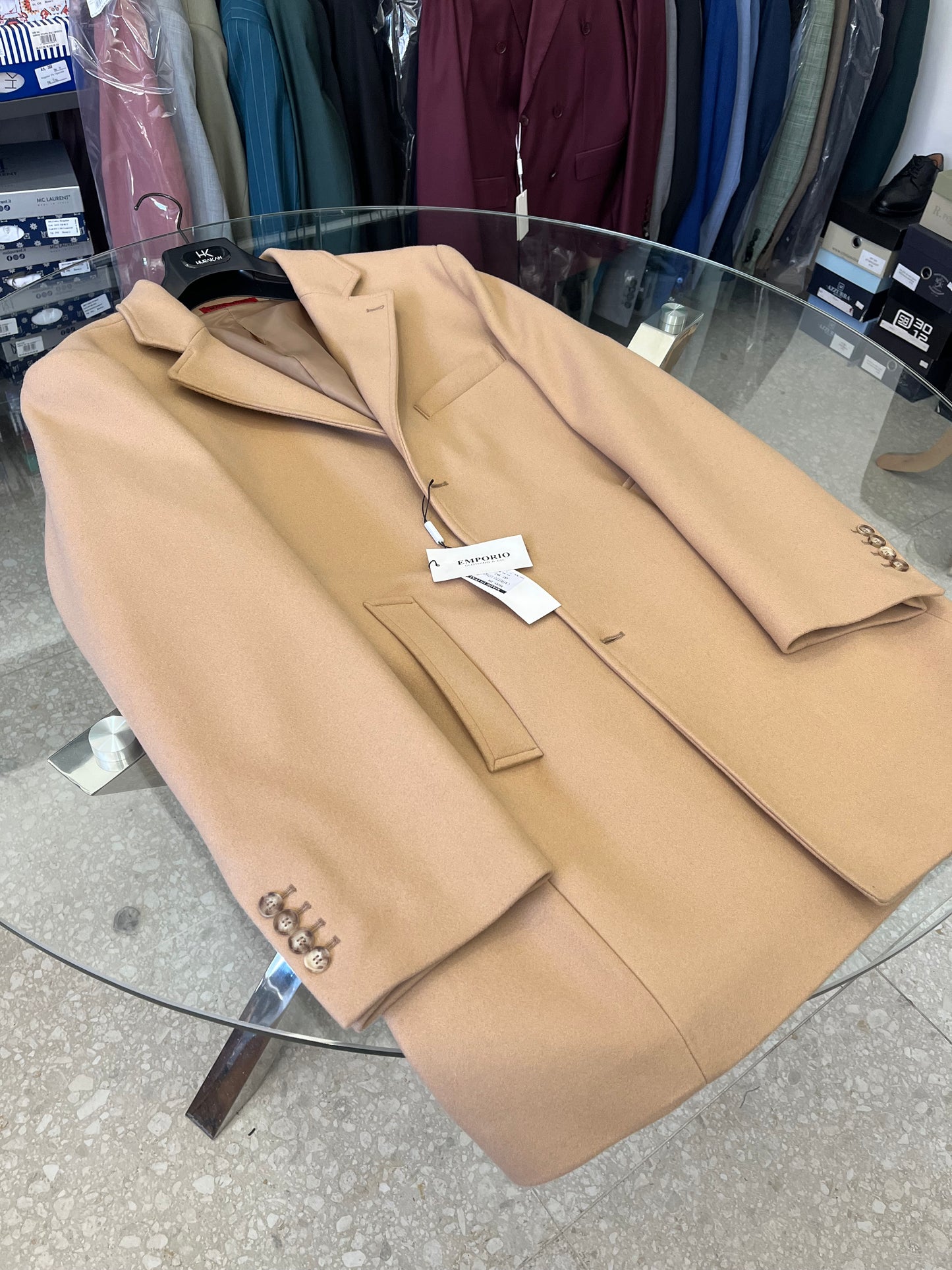 cappotto beige/cammello