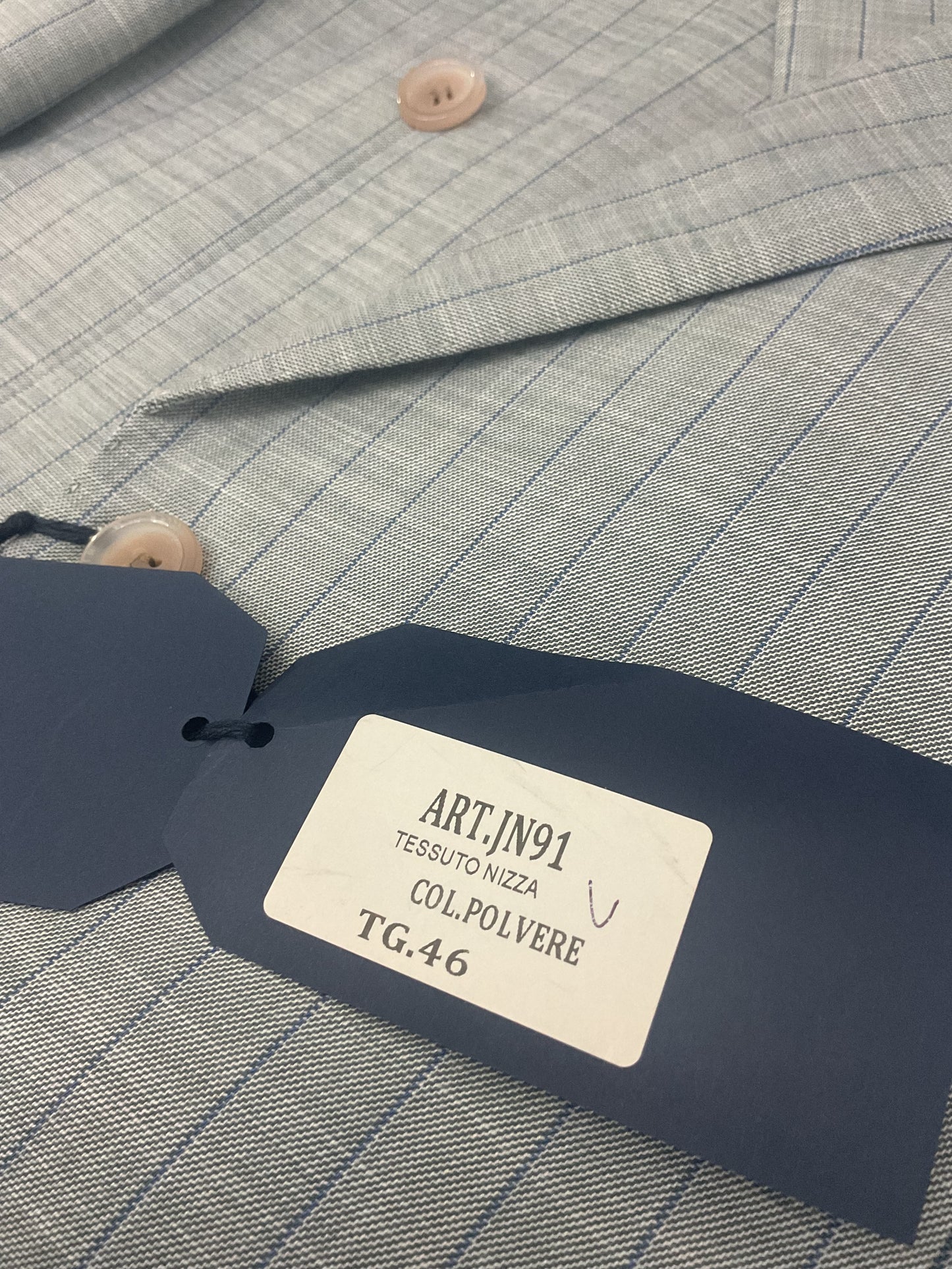 vestito Politano 1990, doppio petto gessato