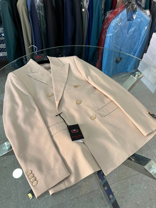 Doppio petto beige