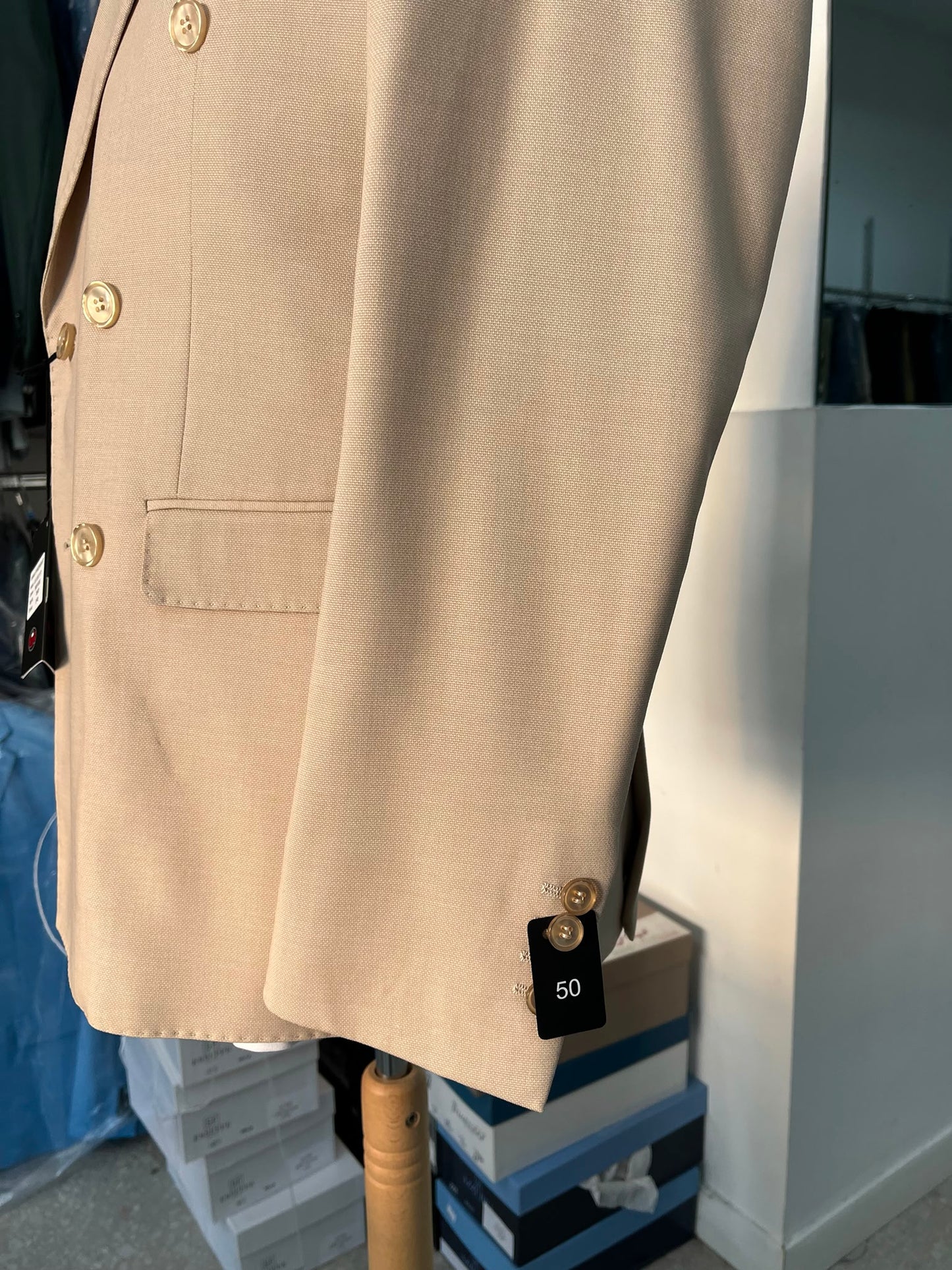 Doppio petto beige