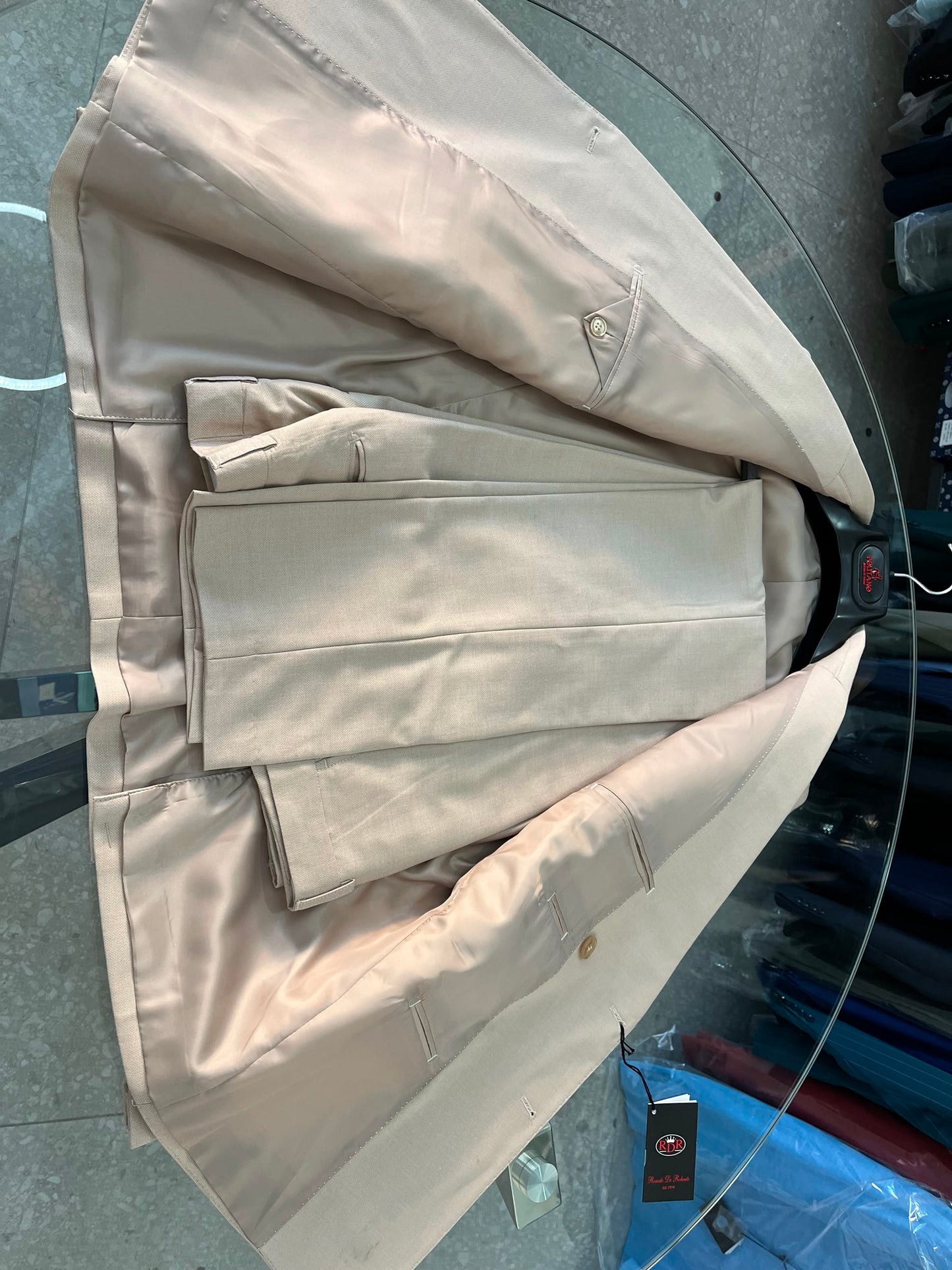 Doppio petto beige